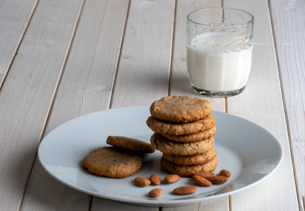 istock Almond Flour Cookies are ready for a healthy breakfast 1311931483