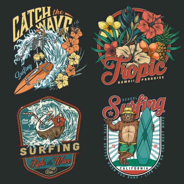 Colorful Pineapple Vintage Illustration T-Shirt Colorful Pineapple Vintage Illustration T-Shirt