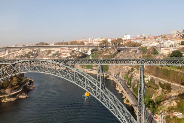 istock Bridges over Douro river in Porto, Portug 1311952146