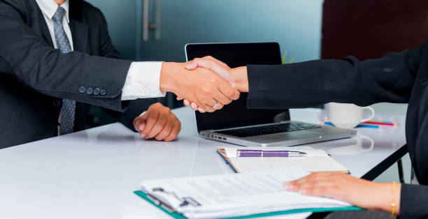 istock Personal development, coaching and training course for Business teamwork. Meeting and discussing with colleagues in conference room 1311959585