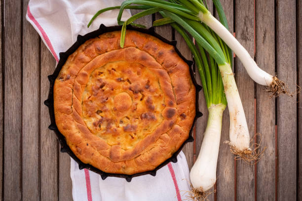 istock Pizza filled with onion and tuna 1311974928