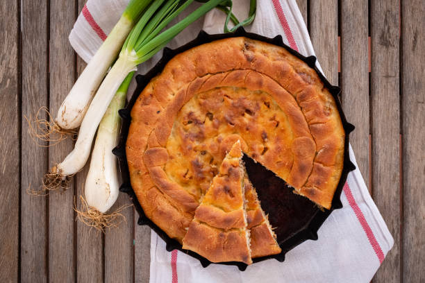 istock Pizza filled with onion and tuna 1311975173