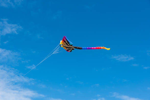 istock Colorful Kites flying over the sky 1311976609