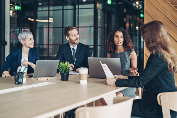 istock Discussing new solutions for the business 1311977344