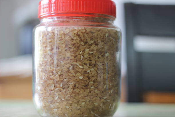 istock Red rice or Matta rice is adulterated by adding cheaper white rice 1311977827