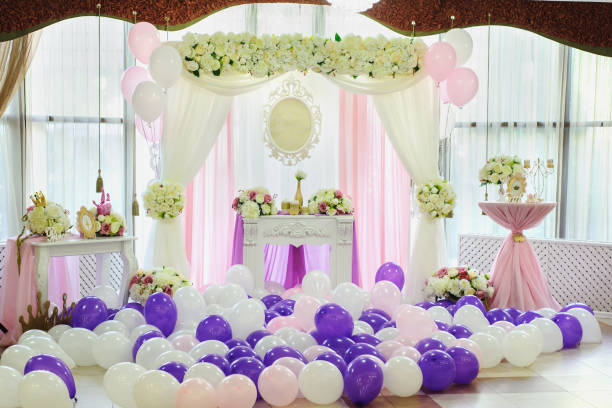 istock Decoration with balloons 1311981152