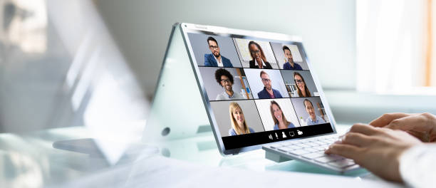 istock Black Woman Virtual Conference Call 1311983112