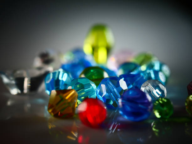 istock Buttons are different in color, shape, style, materials and manufacturing technology in bulk top view 1311991860