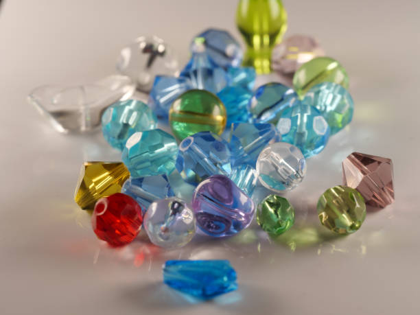 istock Buttons are different in color, shape, style, materials and manufacturing technology in bulk top view 1311991868
