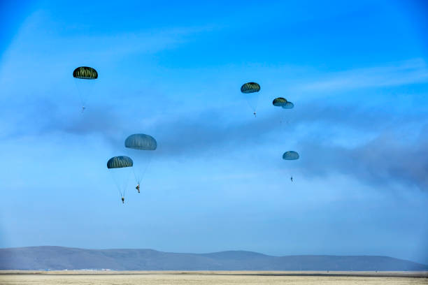 istock Military Parachute 1311994167