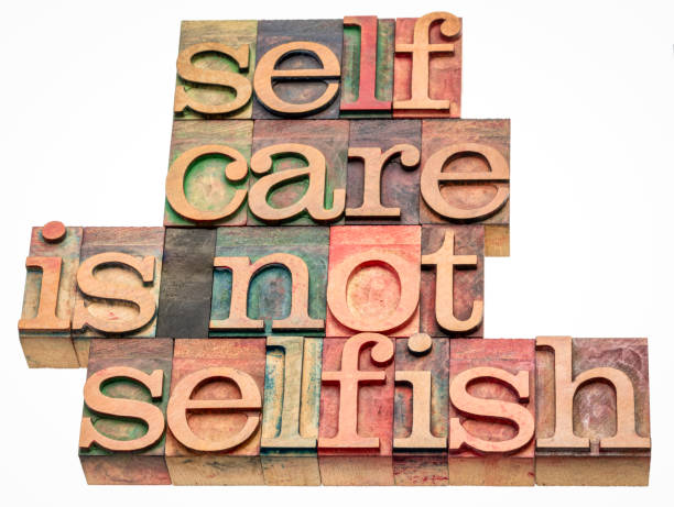 istock self care is not selfish - inspirational word abstract 1312002616