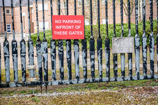 istock City centre No Parking zone 1312003594