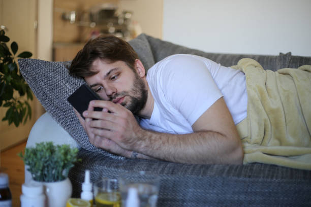 istock Suffering from cold stock photo 1312004664