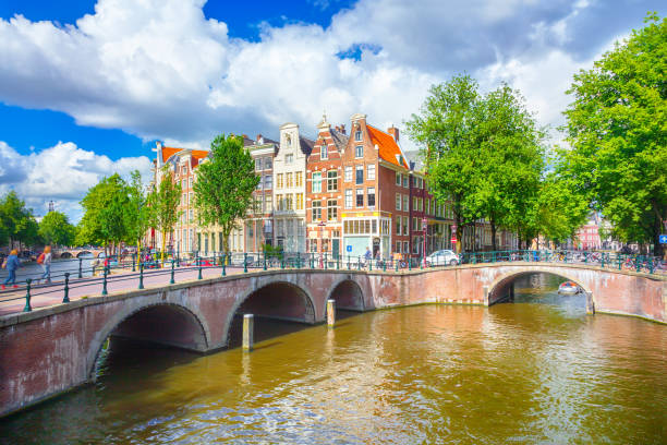 istock Houses in Amsterdam 1312006225