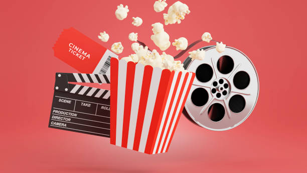 istock 3d render of popcorn with cinema time 1312022296