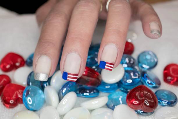 istock Fourth of July Nail Art Design 1312032180