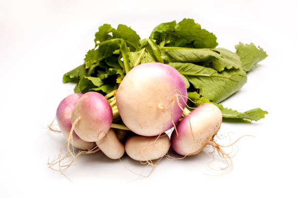 istock bunch of fresh new turnip on white background 1312033523