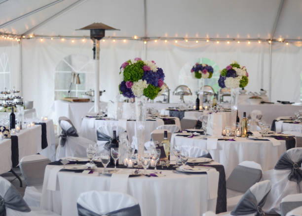 istock Wedding Reception in a Tent 1312035212