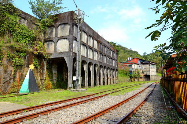istock Jingtong Station, Pingxi Railway line, a popular destination 1312039794