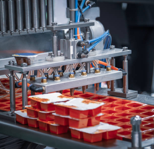 sauce cup filling and sealing machine