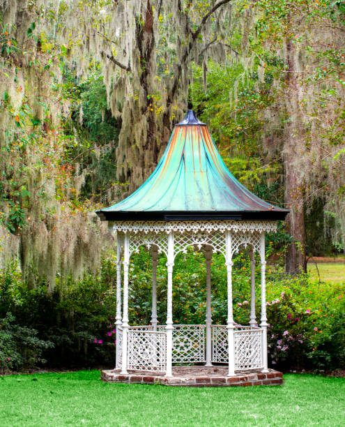 istock Gazebo in the park 1312042533