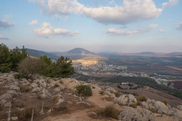istock Landscape from the Jumping Mountain in Nazareth. Panoramic view 1312044288