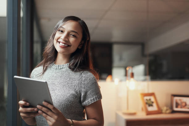 istock Steering her business towards a successful future with confidence 1312045013