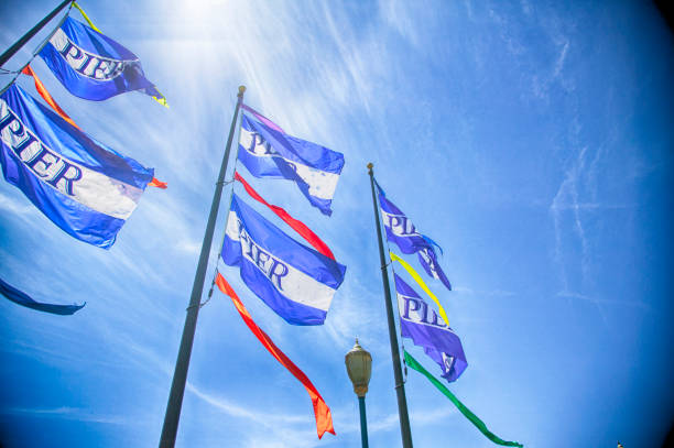 istock Pier 39 flag in San Francisco 1312051768