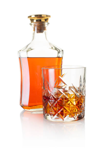 istock whiskey on white isolated background 1312065159