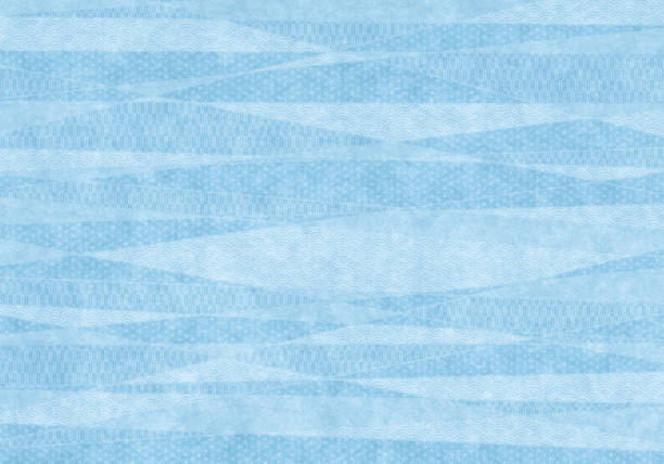 Blue background of Japanese paper