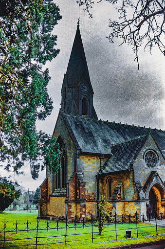 anglican protestant parish church warwickshire midlands england uk