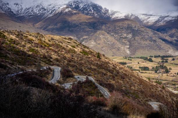 istock Scenic view of Winding road 1312068330