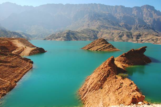 istock Wadi Dayqah Dam in Oman 1312068531