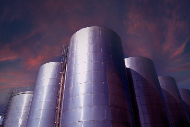 Industry, Storage Tank, Factory, Silo