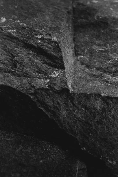 istock abstract black and white background, blurry and blurry defocused rock details 1312070722