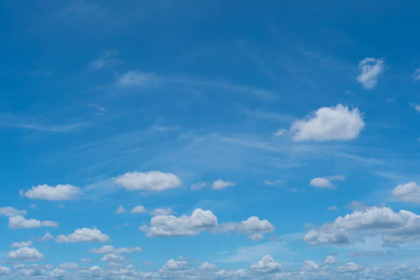 istock Copy space minimal concept of summer blue sky and white cloud abstract blank background. 1312070896