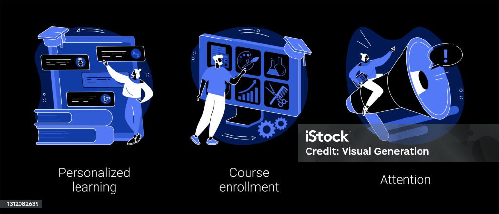 Flexible Study Plan Abstract Concept Vector Illustrations Stock ...