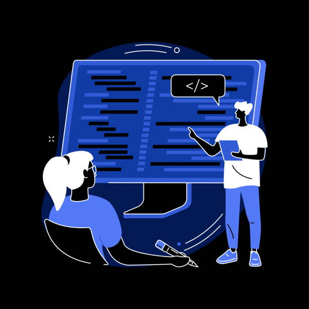 220+ Black Student Coding Stock Illustrations, Royalty-Free Vector ...
