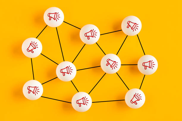 istock Online communication, social networking or information sharing concept. 1312092891