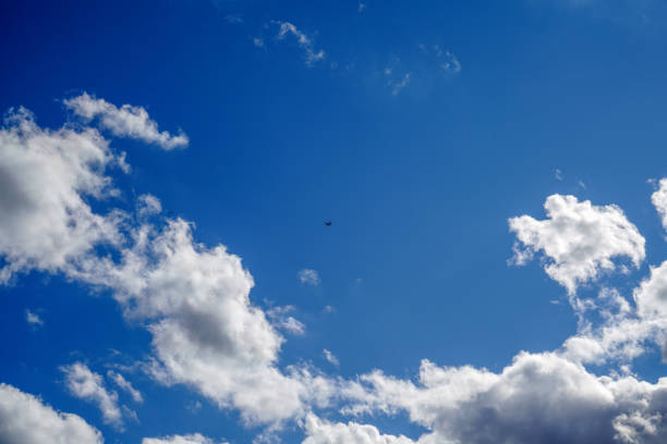 This are clouds photographed on a March day in Bavaria