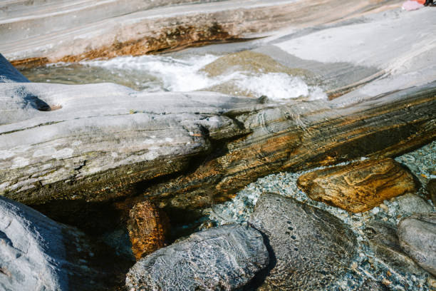 istock Close up on Verzasca river and rock 1312102627