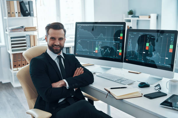istock Good looking young man in formalwear 1312106360