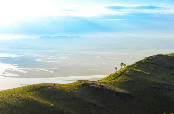 istock Young woman walking in nature 1312106365
