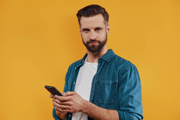 istock Good looking young man in casual clothing 1312107924