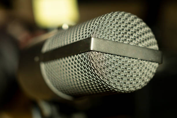 istock podcast recording with a microphone 1312108832