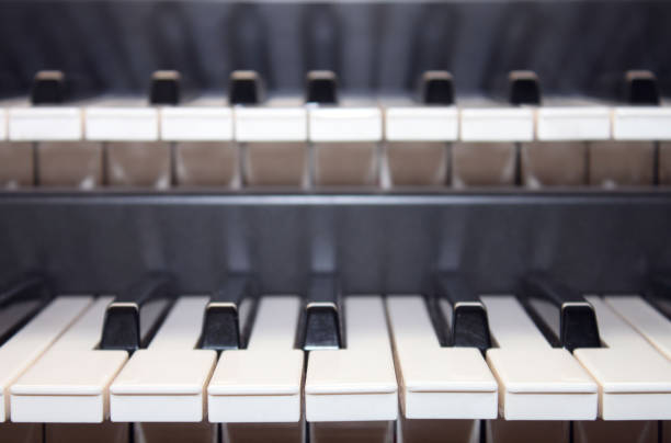 istock Electric Organ Keyboards 1312108973
