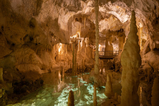 istock The Frasassi caves (Grotte di Frasassi), a huge karst cave system in Italy. Marche, Italy 1312109089