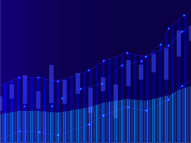 istock Stock market. Chart suitable for financial investment concept. 1312114892