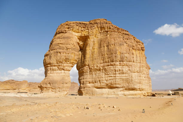 istock Famous Elephant Rock in Al Ula, Saudi Arabia 1312123419