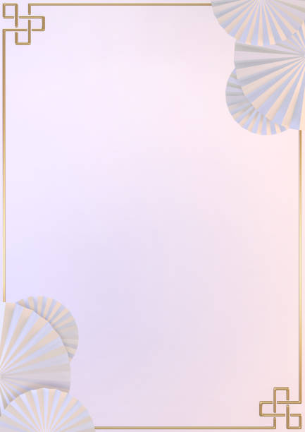 istock Mock up display white vertical Japanese background to show the product. 3D rendering 1312123673